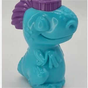 Fur Real Friends Munchin T-Rex Pet Blue Dinosaur Replacement Bottle Furreal 3"